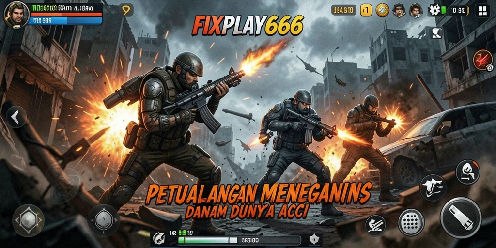Screenshot gameplay FIXPLAY666 yang menunjukkan aksi seru dan grafis menakjubkan.