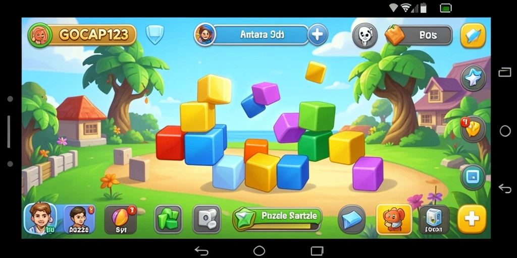 Screenshot GOCAP123 menampilkan gameplay yang seru dan menarik.