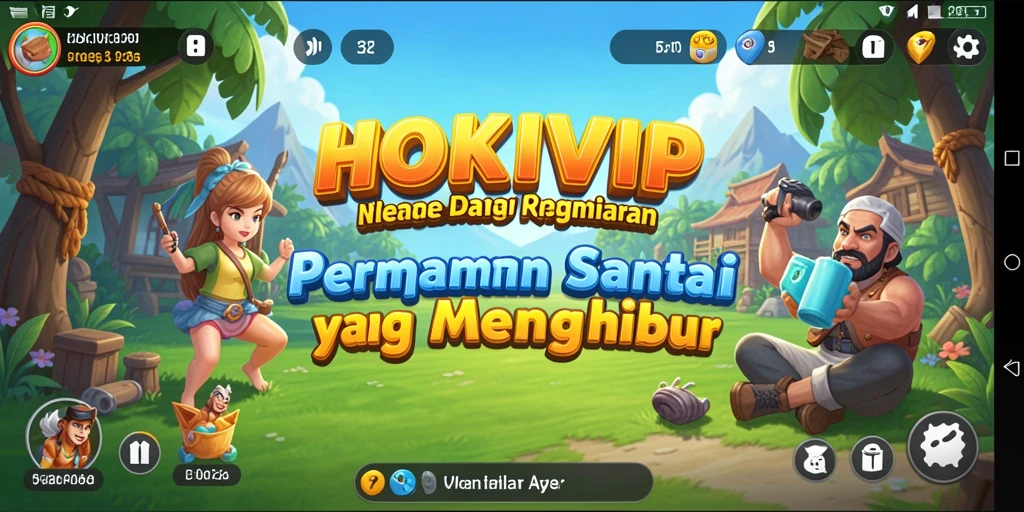 Tangkapan layar menampilkan aksi seru dalam permainan HOKIVIP yang menghibur.