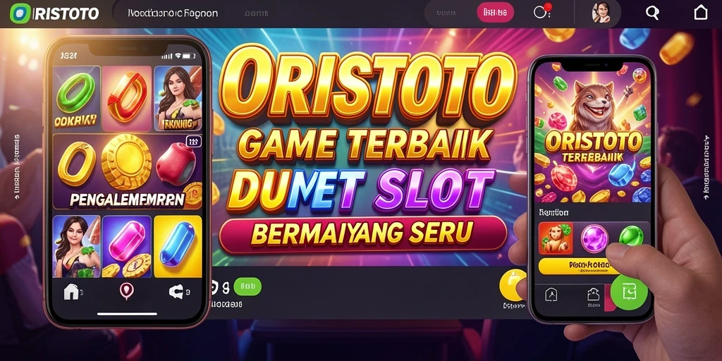 Tampilan screenshot gameplay ORISTOTO dengan grafis menarik dan fitur Slot.