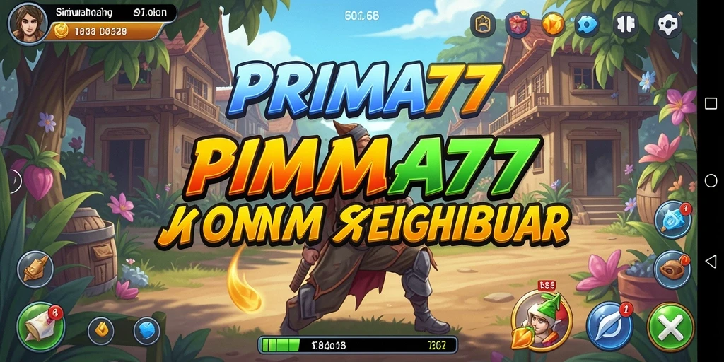 Tampilan gameplay PRIMA77 yang menarik dengan nuansa simulasi yang kental.