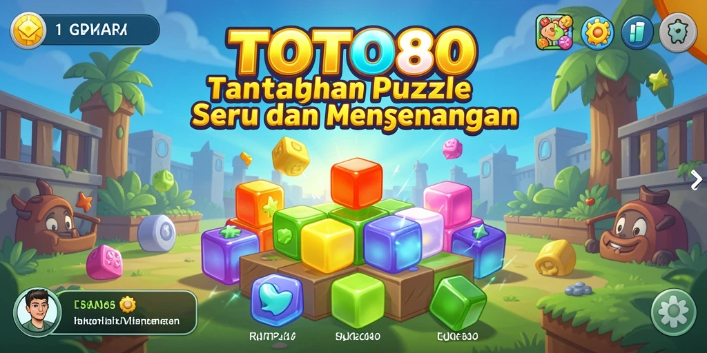 Tampilan permainan TOTO80 yang menantang dan penuh warna.